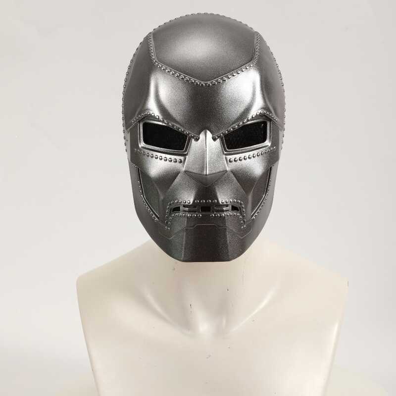 Marvel Series Doctor Doom Mask Movie Merchandise Cosplay Party Costume ...