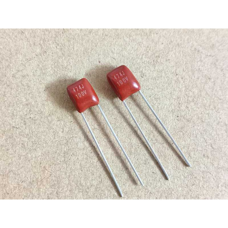 Original CBB 474J 100V 0.47UF 63V 470NF 50V Film Capacitor 5mm Pitch ...