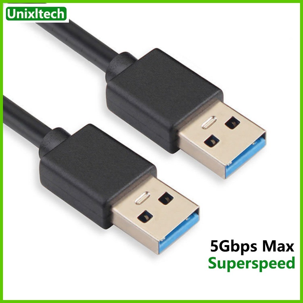 ☮ USB 3.0 to USB 3.0 Cable 5Gbps Super Speed Data Cord for Hard Drive ...