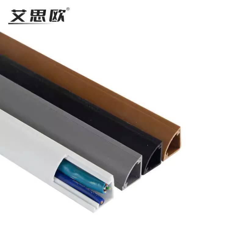 ☑♥ Aisio PVC Corner Trunking Surface-Mounted Right Angle Invisible ...