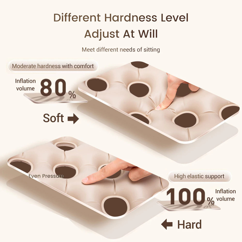 PVC Inflatable Cushion Square Anti Bedsore Cushion Inflatable Mat ...