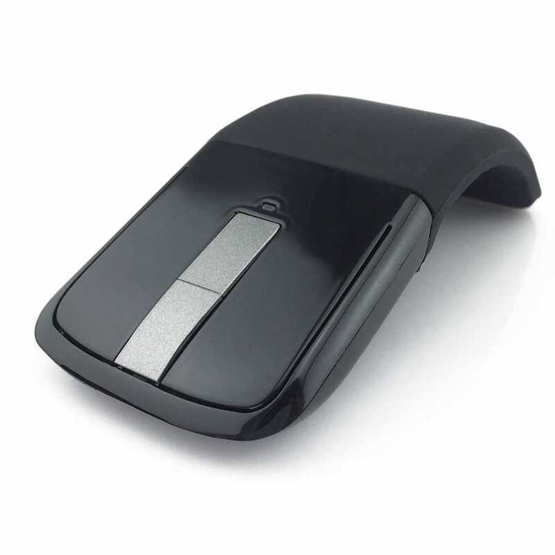 2.4Ghz Foldable Wireless Folding Arc Touch Slim Computer Gaming Mouse ...