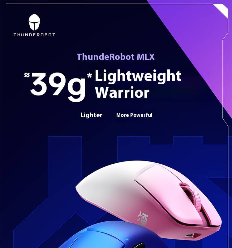THUNDEROBOT MLX Ling 39g ultra lightweight gaming mouse, e-sports ...