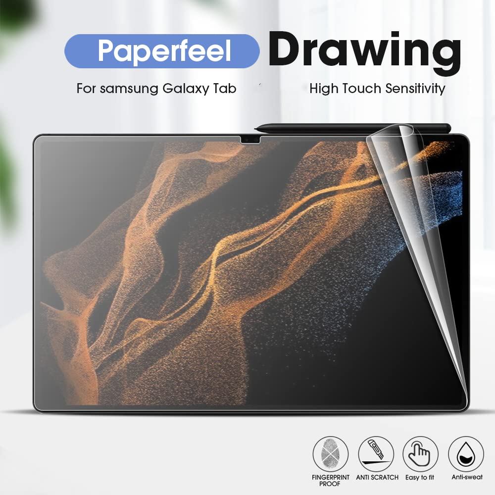 Film Like Paper Screen Protector For Samsung Tab A8 A9 + S9 FE PLUS S11 ...