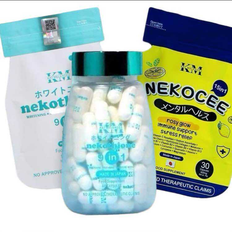 Nekothione By Kat Melendez Nekocee Glutathione Capsule Vitamin C Collagen Neko