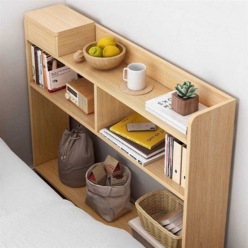 Back Rack Two-Layer Long Narrow Sofa 20cm Storage Bedside Gap Cabinet ...