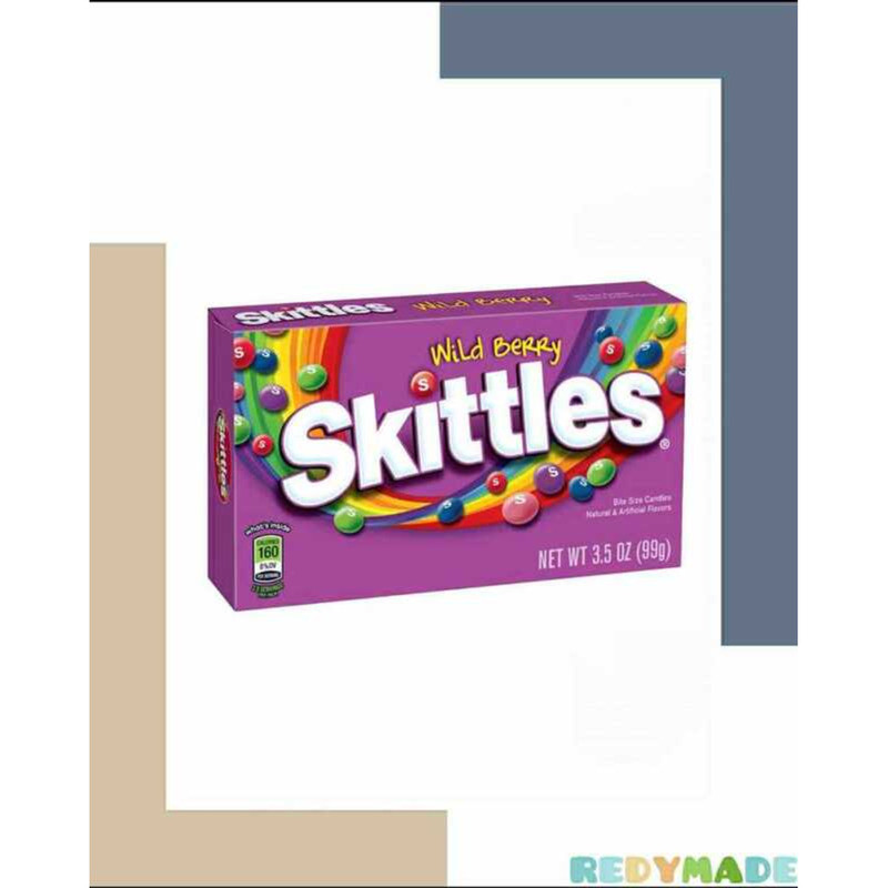 COD Skittles Wild Berry Bite Size Candies 99G | Shopee Philippines