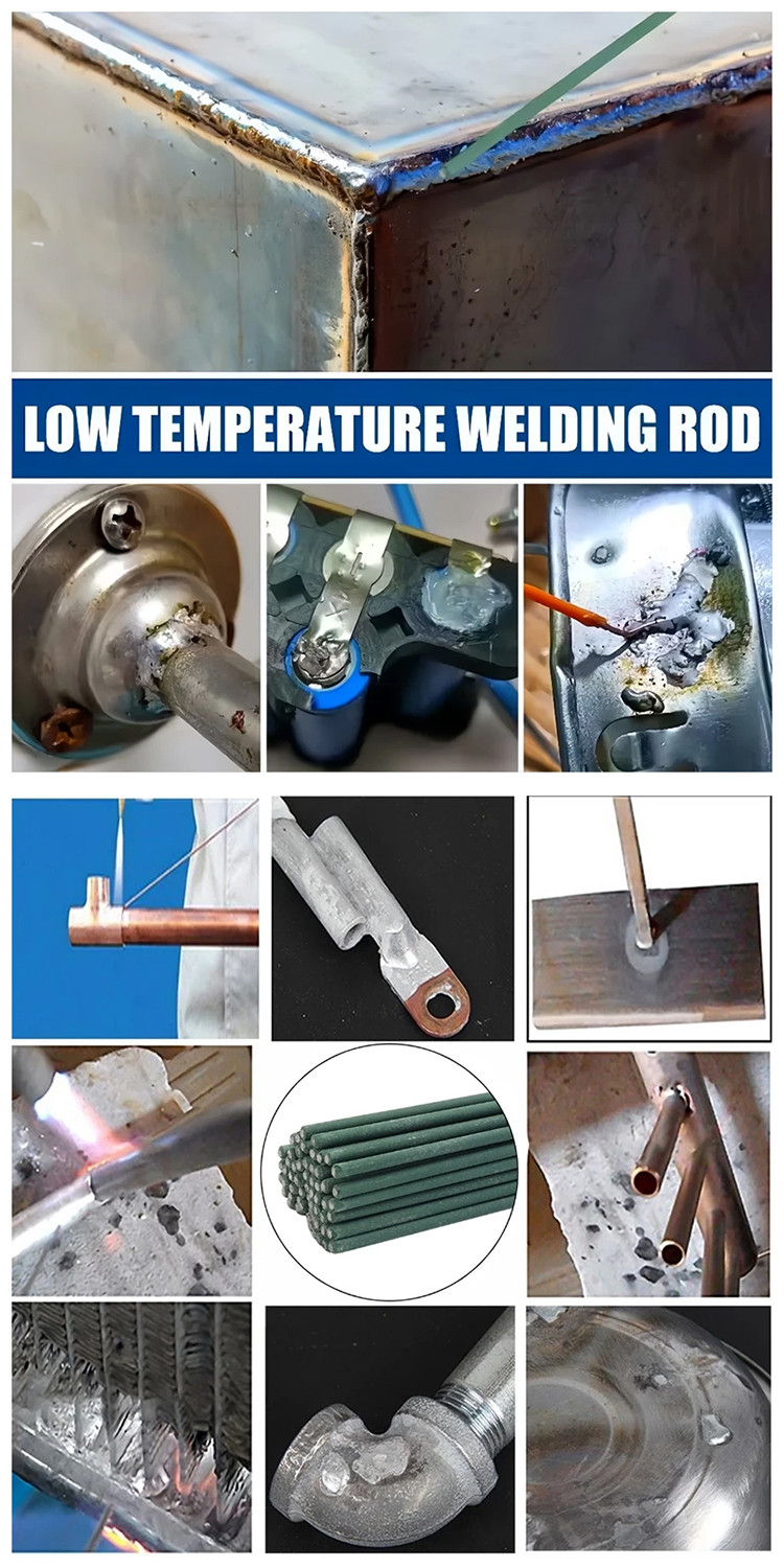 （Fast&COD）50/100PCS Green Thin Welding Rod For Iron Angle Galvanized ...