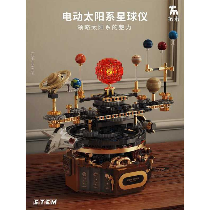Planets Eight Solar System Operation Model Space Universe Planet ...
