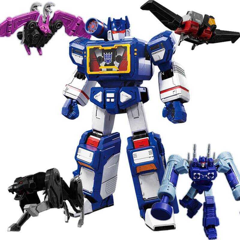 Original 18.5Cm Transformation Sounave RUMBLE RAVAGE LASERBEAK RATBAT ...