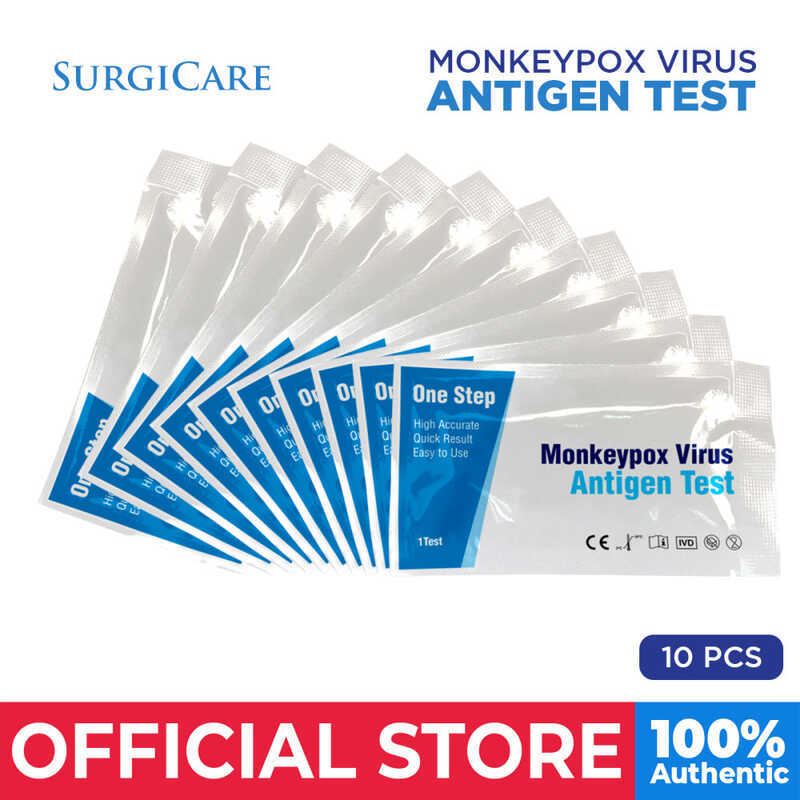 Surgicare Monkeypox Virus Antigen Test Kit - 10 Packs 80E | Shopee ...