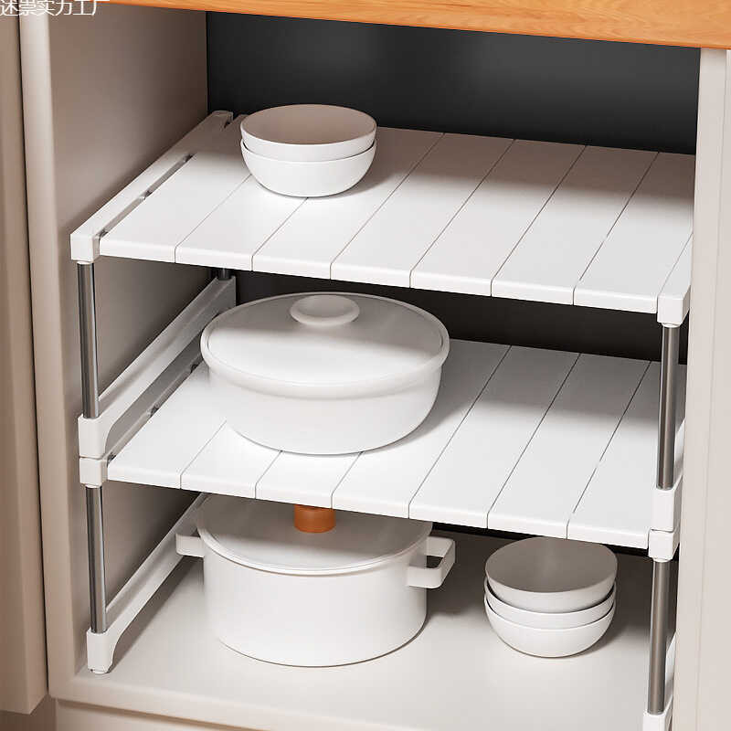 Desktop Kitchen Multi-Layer Expandable Stackable Cabinet Partition ...