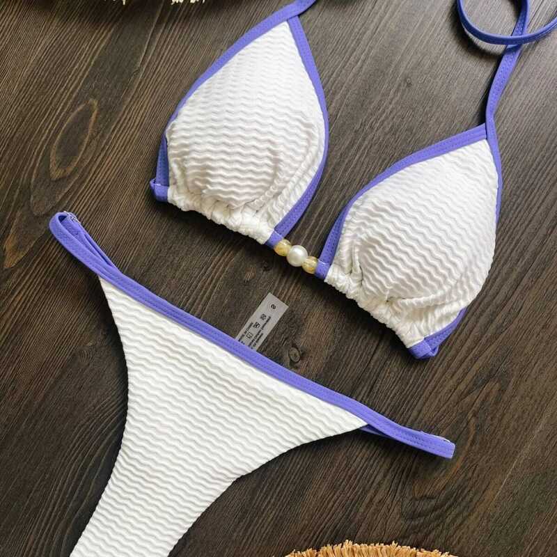 Micro Bikini Push Up Women Swimsuits 2025 Sexy Swimwear String Bikini ...