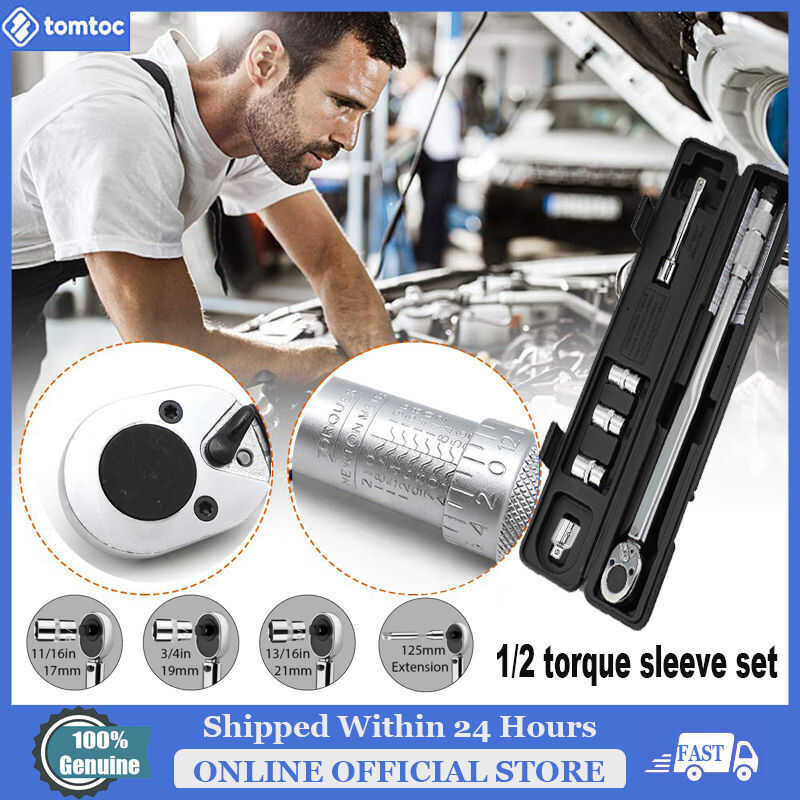 Industrial Quality Preset Adjustable Torque Wrench 1/2" 28-210Nm Torque ...