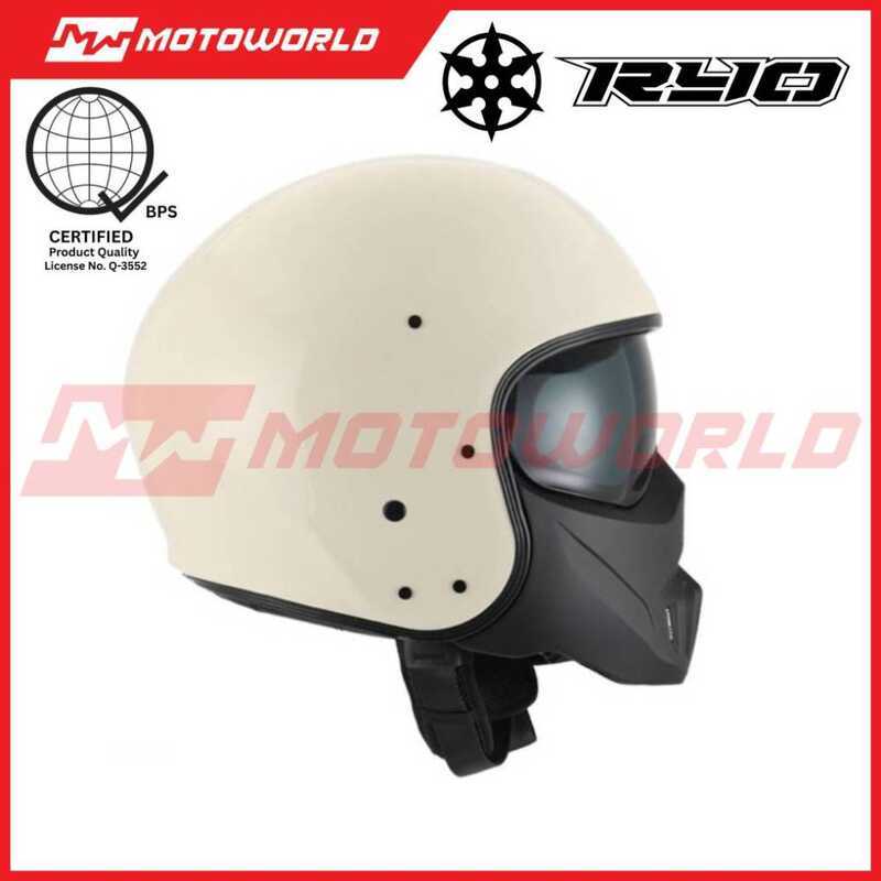 RYO Ro-5V MOTORCYCLE OPEN FACE HELMET 256 | Shopee Philippines