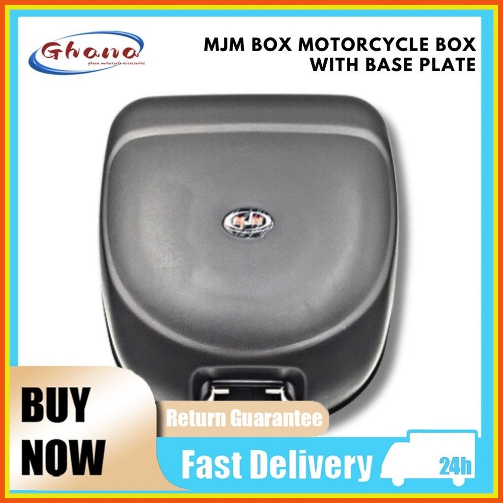 MJM Motorcycle Box With Base Plate Ghana | Shopee Philippines