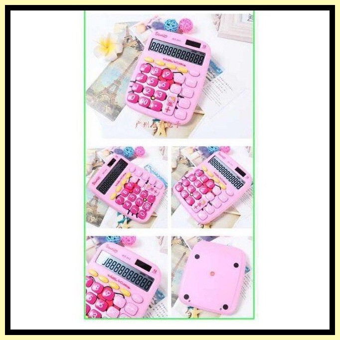 HELLO KITTY CALCULATOR 12 Digit | Shopee Philippines