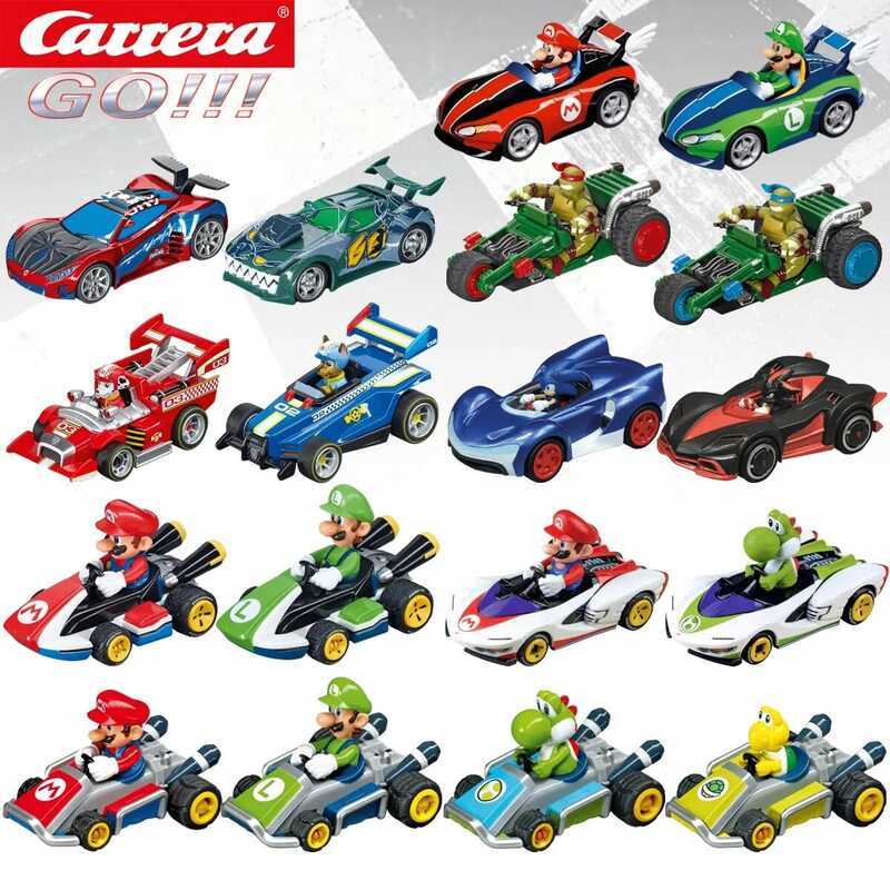 Y Carrera Slot Car 1:43 GO Mario Kart Ultimate Spider-Man Teenage ...