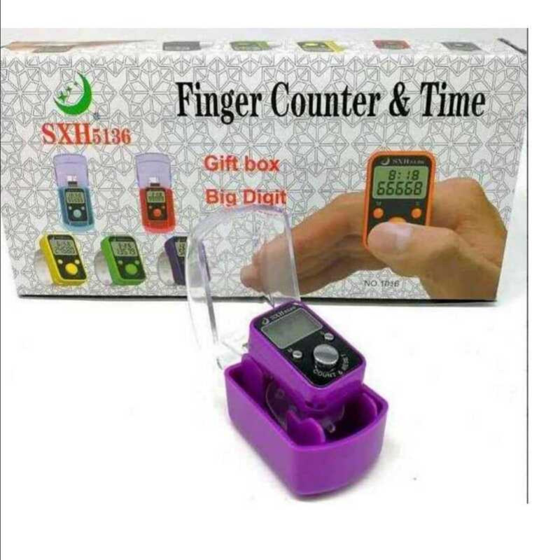 1016 Finger Electronic with Time Ring Counter Plastic Gift Box ...