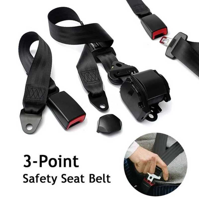 Universal Self-Winding Shrink 3-Point Lap With Car Adjuster Lock Seat ...