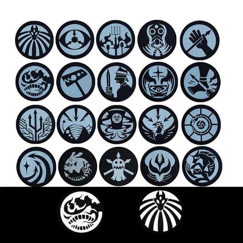 SCP Foundation Velcro Containment Object Engraving Patch Reflective ...