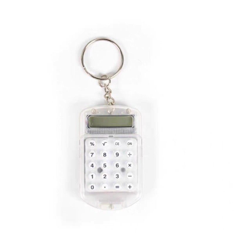 GOODAY Portable Mini Flip Calculator Keychain 1pc 8-Digit Display ...