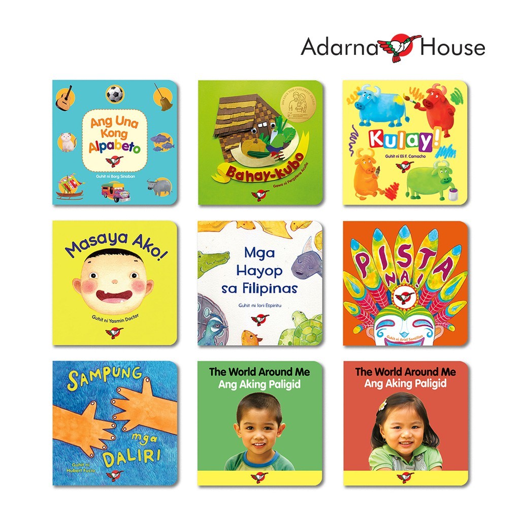 Unang Aklat Board Book Bundle (9 titles) | Shopee Philippines