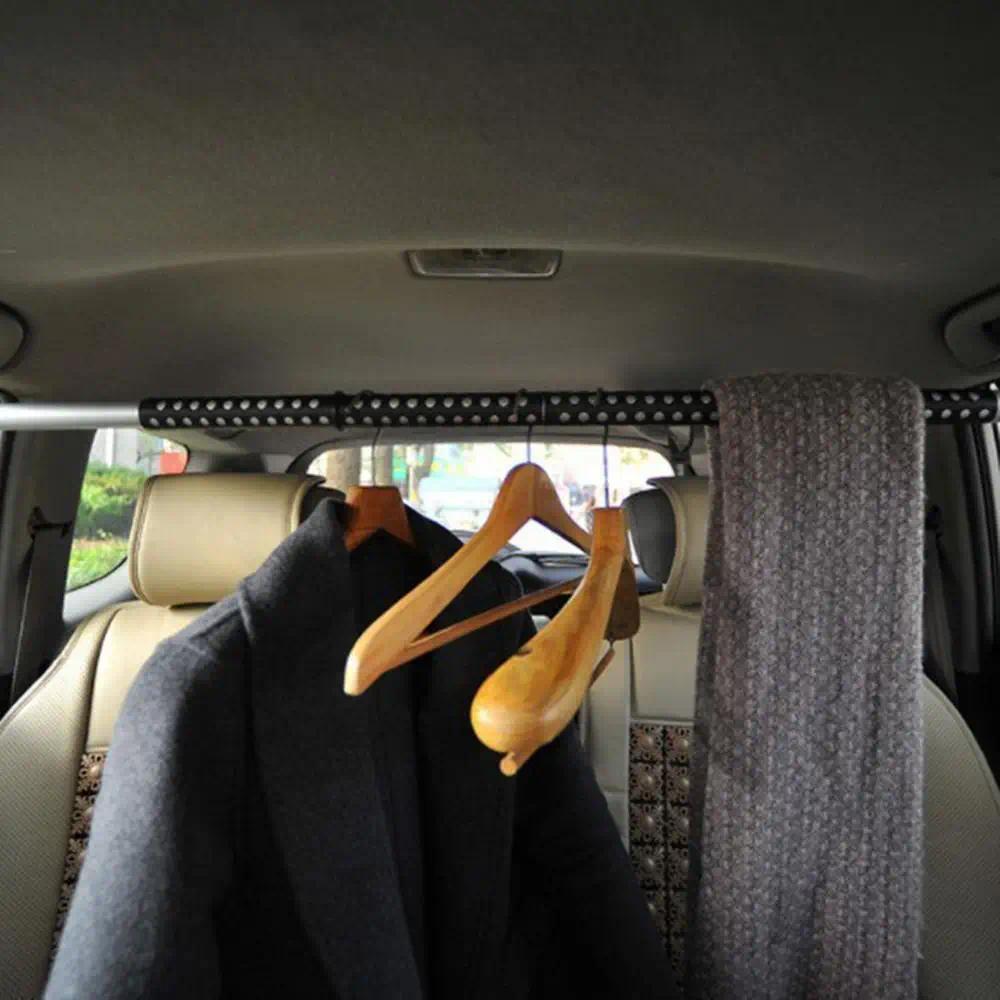 Car Clothes Hanger Bar Heavy Duty Clothing Rack Vehicle Hanger ...