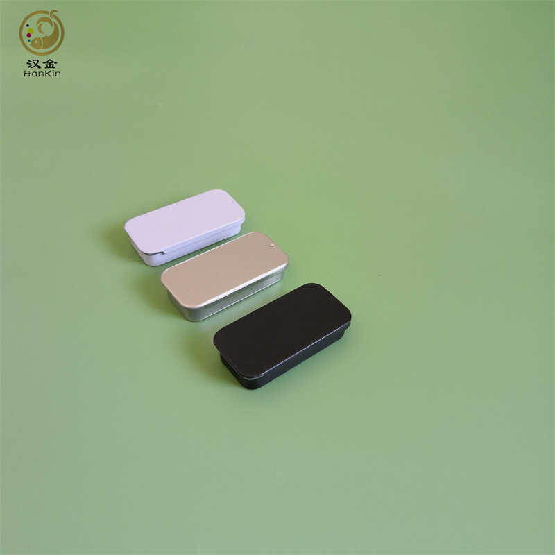 Small Mini Slide Tin Box 50 Push-Pull Box 5g Balm Push-Pull Tin Box ...