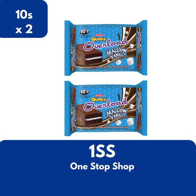 Jill Quake 'N Jack Overload Mallow Vanilla, 10S Set Of 2 'N Vanilla ...