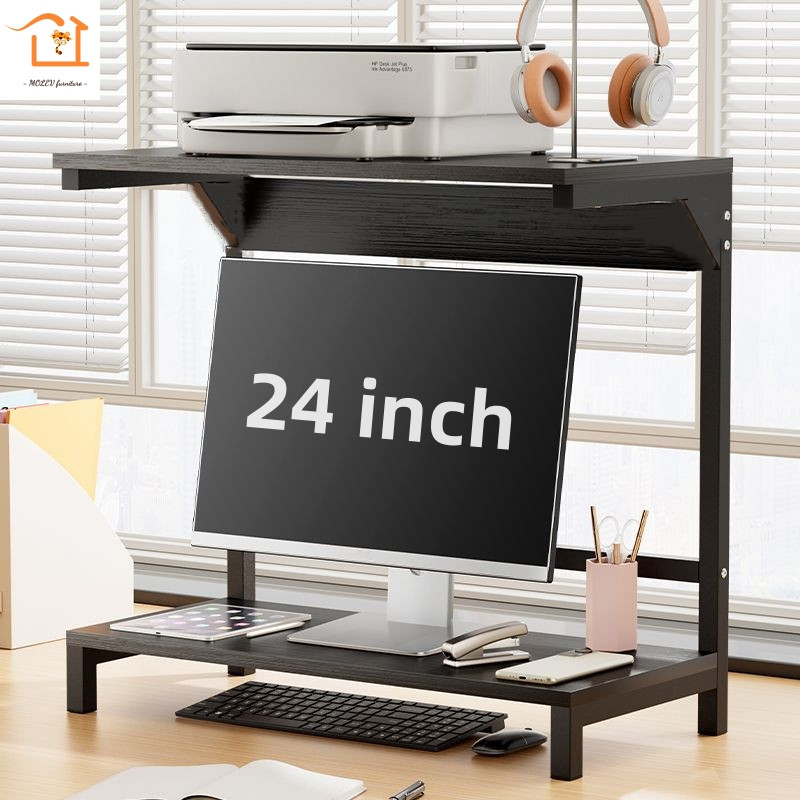 Computer Table With Printer Shelf Laptop Stand Printer Table Ergonomic ...