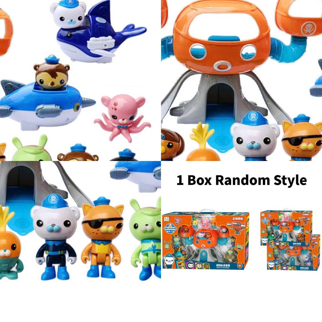 Octonauts Deluxe Sound Light Gliding Car Set Kwazii Peso Adventure ...