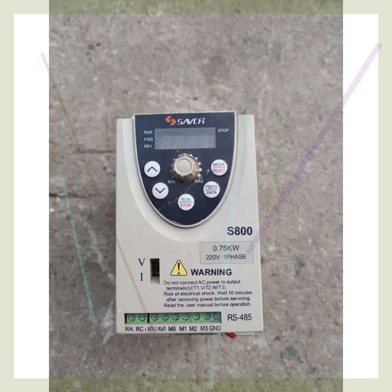 Sanji Inverter S800 220V 0.75KW Disassembly Function Kit | Shopee ...