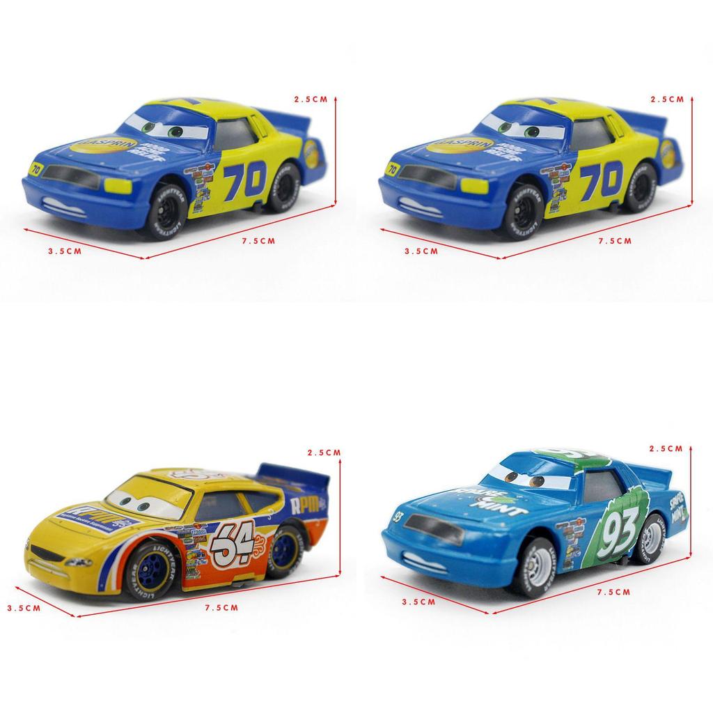 Captivating Pixar Cars Racer King Mini Alloy Model For Fans Young ...