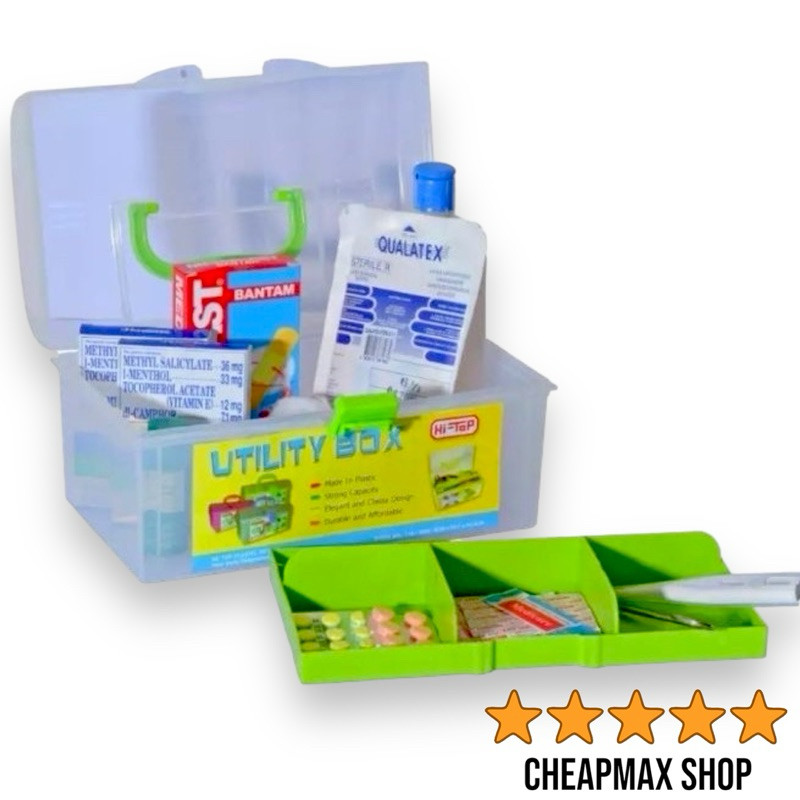 Tackle Box / Utility Box / First Aid Box / Toolbox | Shopee Philippines