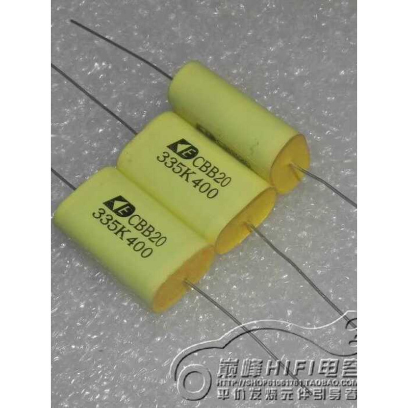 PB-MKP-FC Metallfolienkondensator – 3,3µF / 400V, Axial, Verlustarm, Unbranded