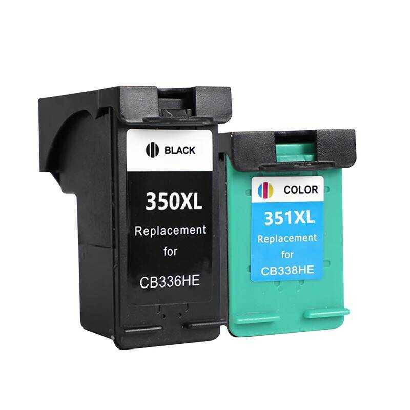 350XL 351XL Remanufactured Ink Cartridge 350 351 For HP D4200 C4480 ...