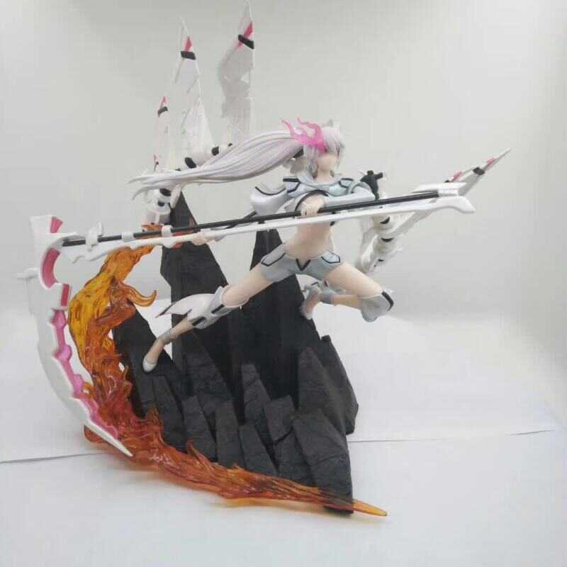79 Anime Beautiful Girl Shooter Scene Baiyan Battle Version Model Boxed ...