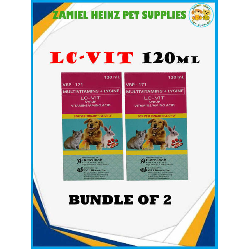 COD Lc-Vit Syrup 120Ml Vitamins/Amino ACID BUNDLE OF 2Pcs | Shopee ...
