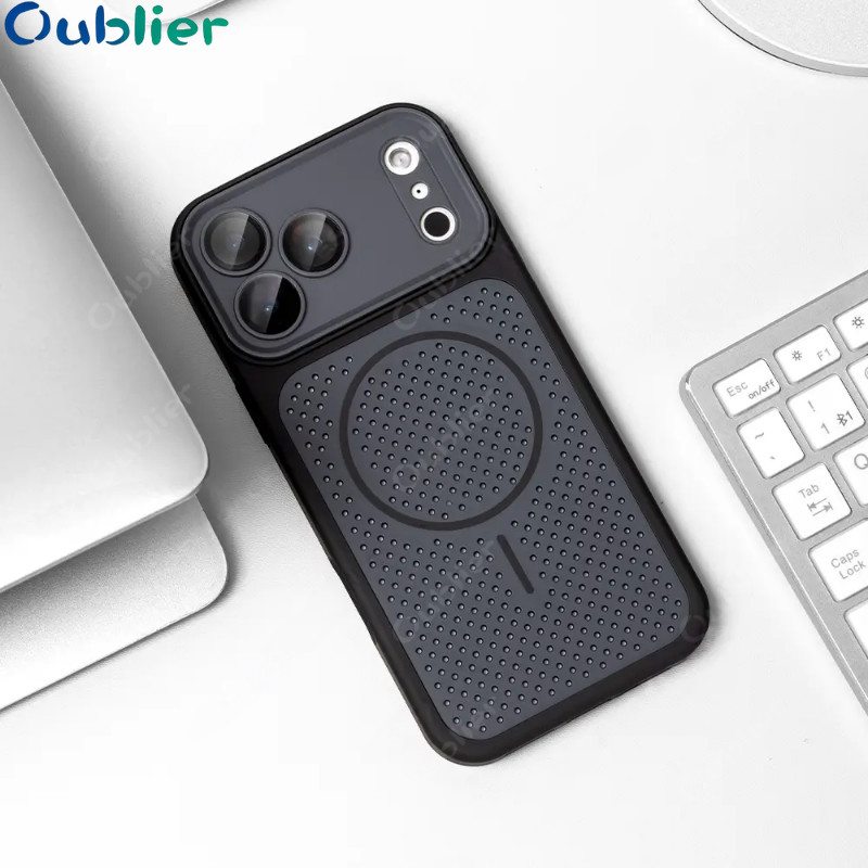Cooling Magnetic Heat Dissipation Phone Case for iPhone 18 17 17e 16 ...