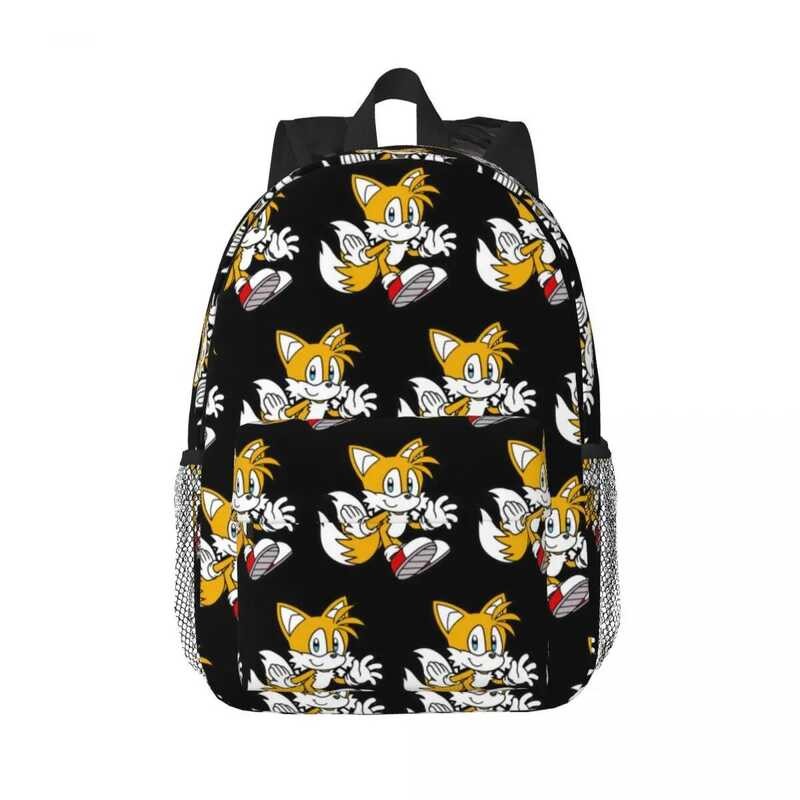 2 Miles 3 Tails Prower Backpack Hot Sale Daypack Large Capacity Boys ...