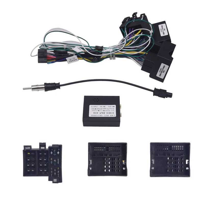 Harness Wiring Adapter CAN BUS Decoder 16 Pin Connector Car Android ...