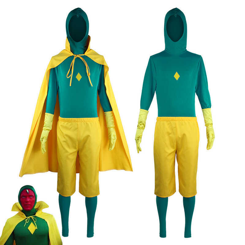Wanda - Vision Same Style Cosplay Costume Wanda Cosplay Costume ...