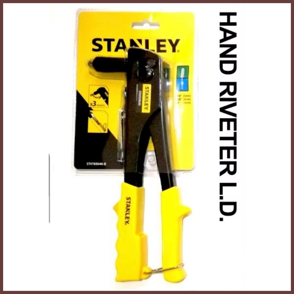 ⇧ 100% 【Stanley】Hand Riveter Tool - Professional Manual Rivet Gun for ...