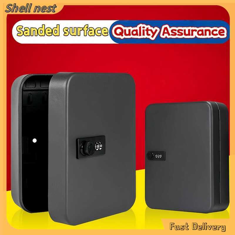 Key Safe Box Security Office Combination Lock Storage Cabinet Metalcar ...