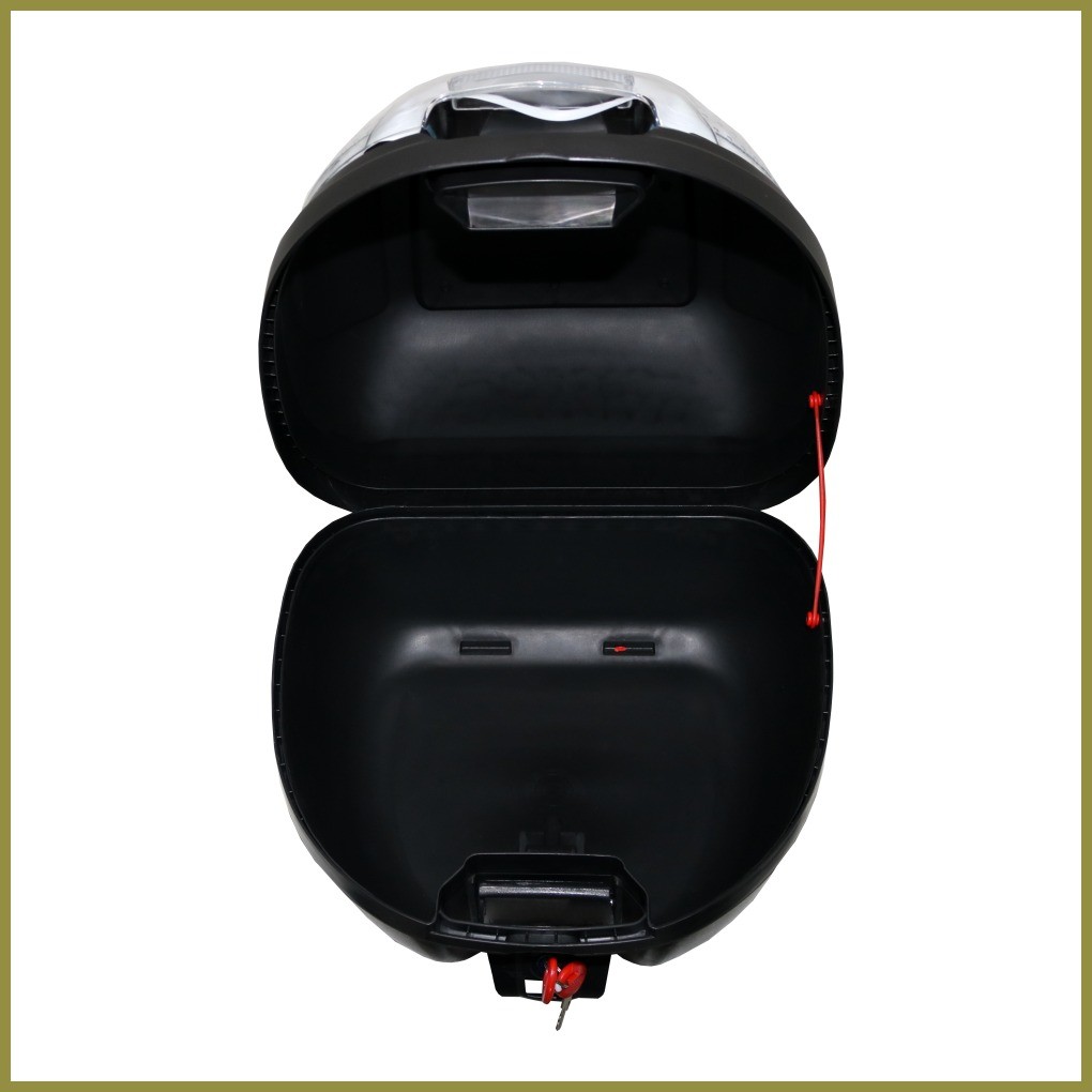 HNJ 002 TOP BOX Motorcycle Compartment Box Rear Luggage Container Top ...