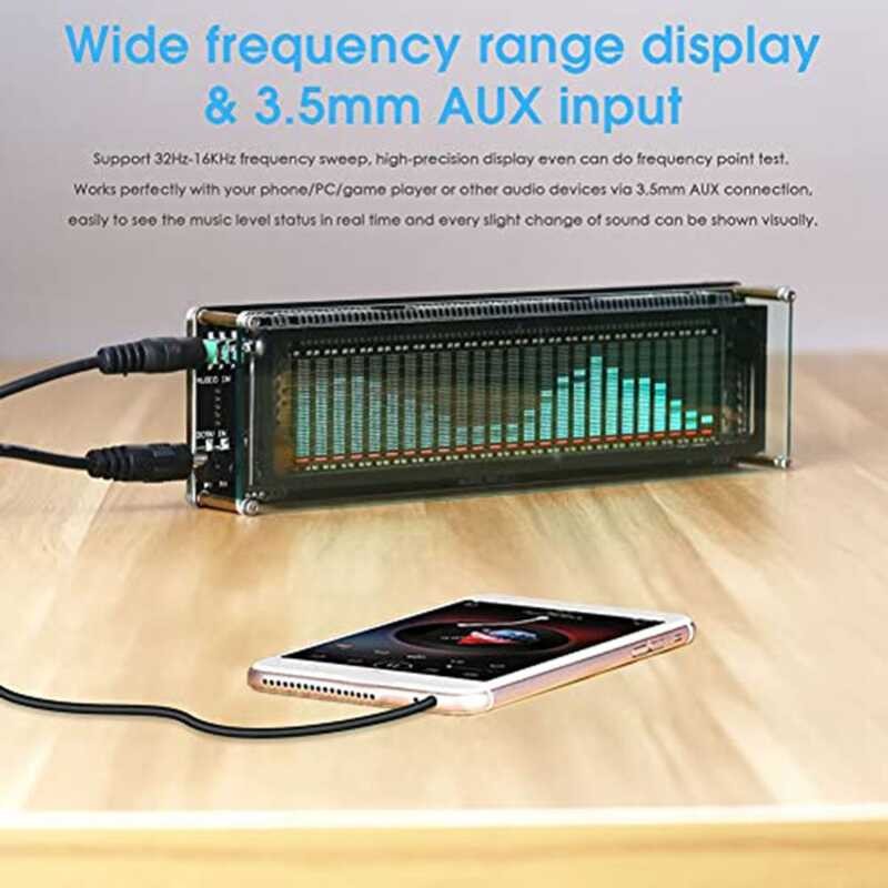 Vfd2515 Audio Analyzer VFD Sound Level VU Meter Screen Display Signal ...