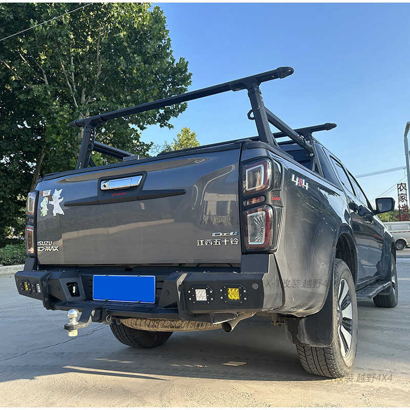 Isuzu D-max Modification Parts Dmax Pickup Truck Off-road Rear Bumper ...