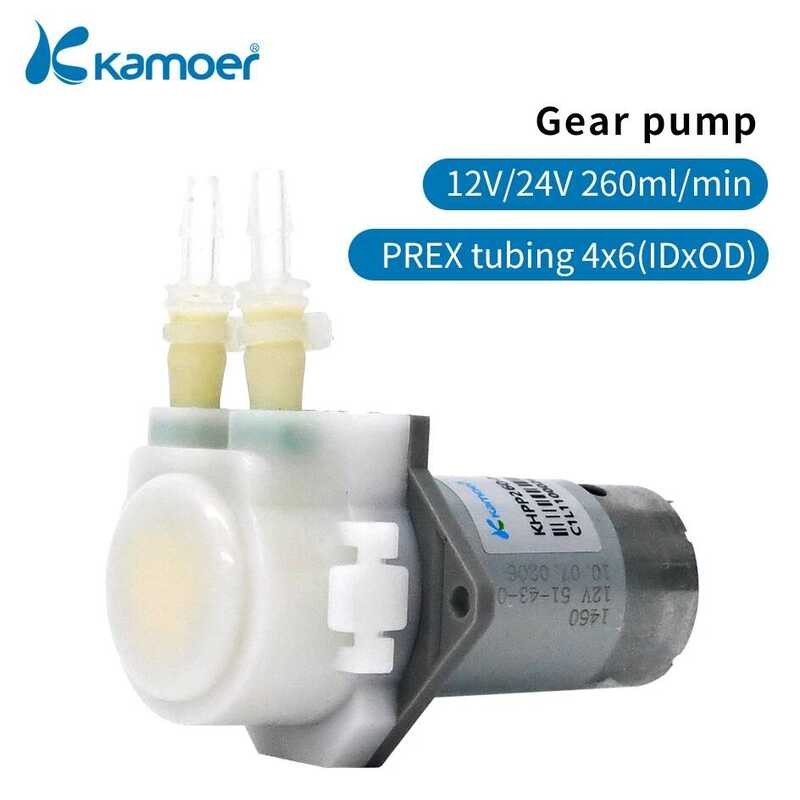 220ml/min Kamoer KHPP260 Peristaltic Pump 12V 24V Gear Pump DC Motor ...