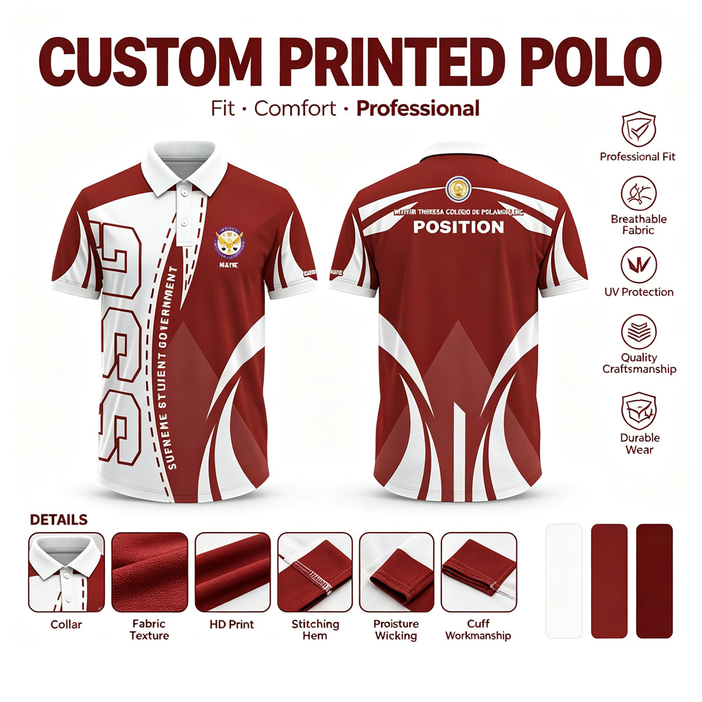 Free Custom Name & Logo Full Sublimation Polo Shirt 2026 Trending Group ...